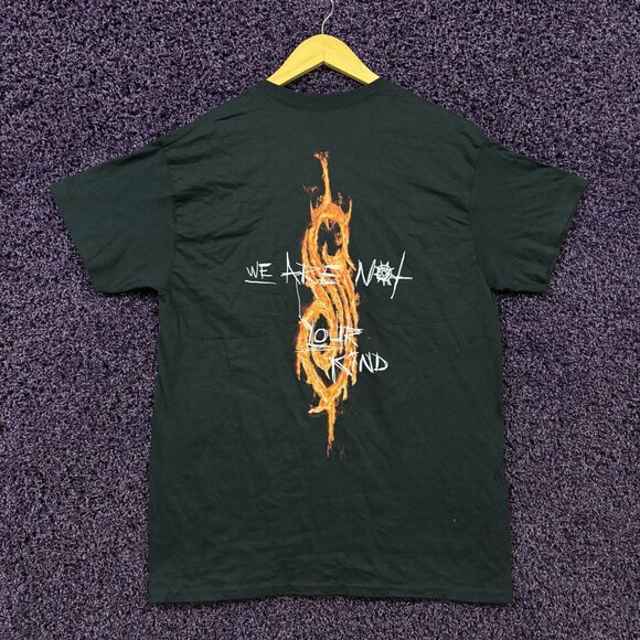 Slipknot We Are Not Your Type Flames Rock T-Shirt Size Medium - Picture 3 of 4